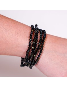 Pulseira de Olho de Falcão 4 mm para proteção energética, foco e visão estratégica 2