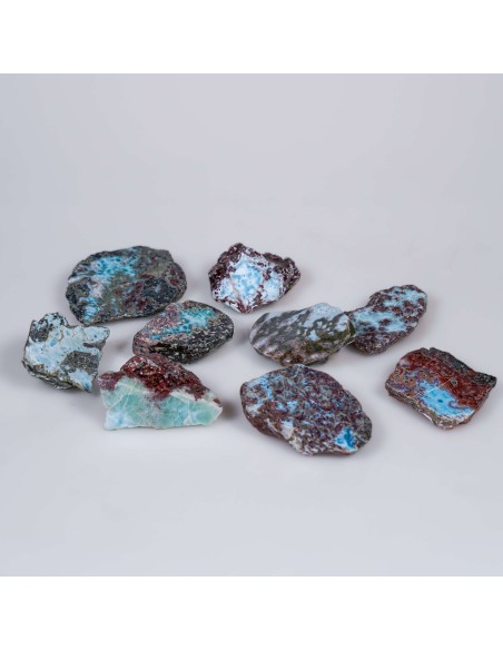 Larimar Semi Pulida 3 a 5 cm | Calma y comunicación serena