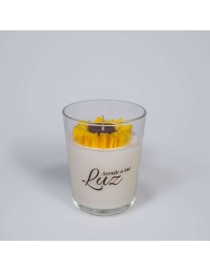 Vela girassol Acende a tua luz para motivação e força interior 2