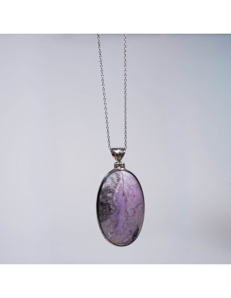 Piedra Tiffany violeta para sanación emocional y elevación espiritual profunda