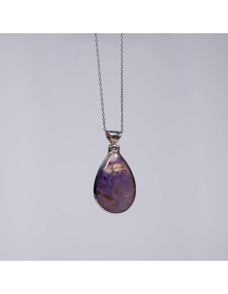 Pedra Tiffany violeta para cura emocional e elevação espiritual