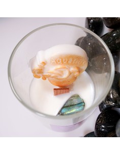 VELA DEL SIGNO ACUARIO CON CRISTAL 2