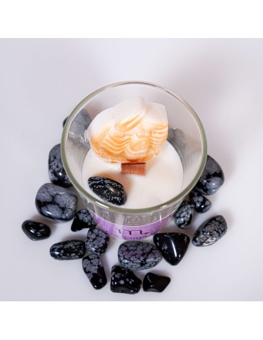 VELA DO SIGNO DE ESCORPIÃO COM CRISTAL