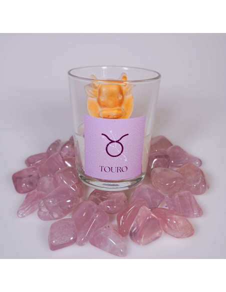 VELA DO SIGNO DE TOURO COM CRISTAL