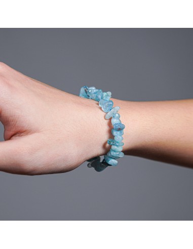 PULSERA DE AGUAMARINA CHIP EXTRA