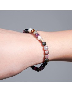 Pulseira Turmalina Multicolor 4 mm | Equilíbrio