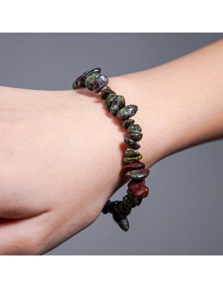 Pulsera Jaspe Sangre de Dragón | Fuerza vital y protección