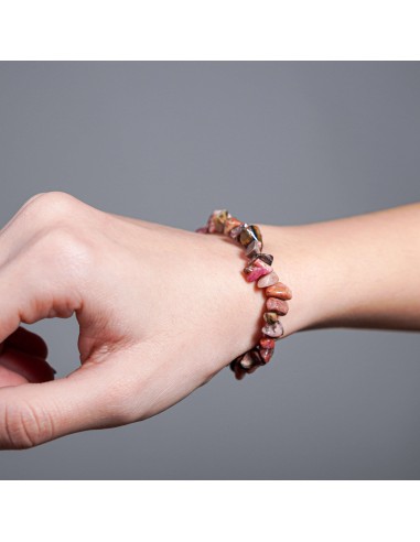 Pulsera de Rodonita Cristal de sanación emocional y amor compasivo