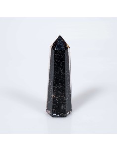 GERADOR DE TURMALINA NEGRA ORGONITE 12CM