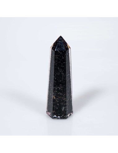 GERADOR DE TURMALINA NEGRA ORGONITE 12CM
