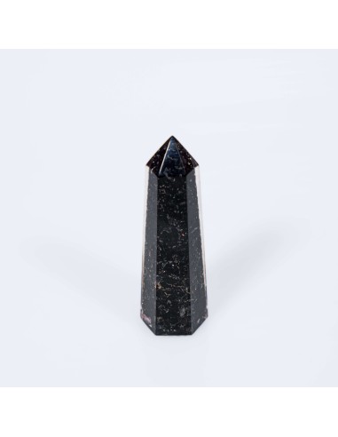 GERADOR DE TURMALINA NEGRA ORGONITE 12CM