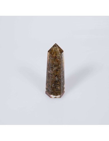 GERADOR DE OLHO DE TIGRE ORGONITE 12CM