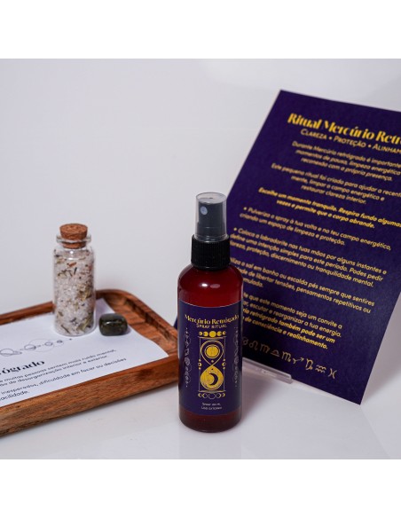 Kit Mercurio Retrógrado | Claridad mental y protección energética