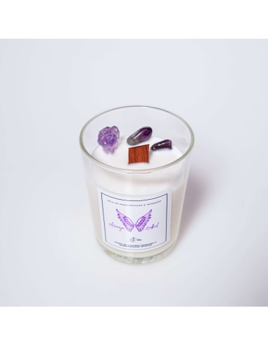 Vela do Arcanjo Zadkiel para alquimia espiritual, transmutação energética e transformação interior através do Raio Violeta.