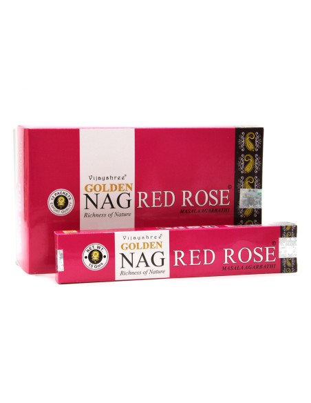 Incenso Masala Gold Rosas caixa de incenso