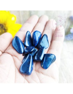 Dumortierite rolada 2 a 3 cm pedra natural