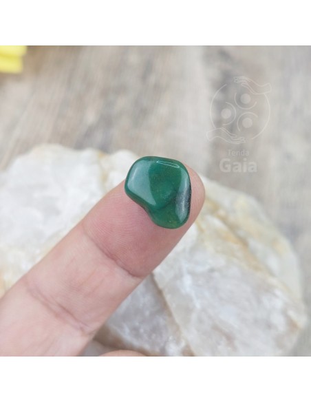 Jade verde africana para equilibrio interior, renovación vibracional y armonía emocional