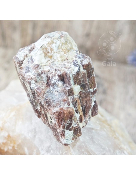 Andalusite em bruto 3 a 4 cm cristal natural