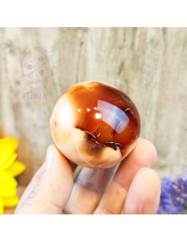 Cornalina jabón para vitalidad, creatividad y equilibrio emocional