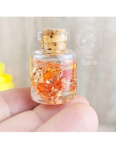 Frasco de cobre para manifestar pedidos ao Universo com intenção, proteção e alinhamento energético