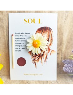 Vela Manifest Margarida para intenção clara, luz interior e manifestação consciente com magia suave 2