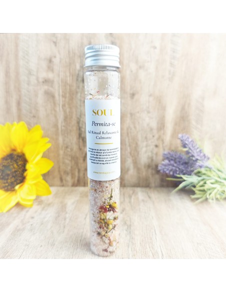 Sal ritual Permita-se relaxante e calmante 100g
