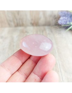 Saboneta de cuarzo rosa 4 cm para amor propio, acogida emocional y armonía vibracional 2