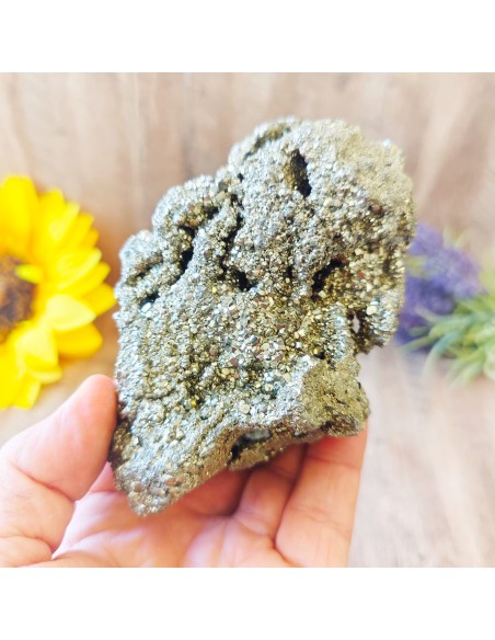 Pirite 925 g pedra natural