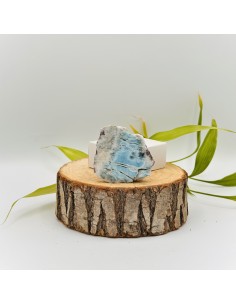 Larimar semi polida 3 a 5 cm cristal natural