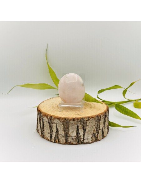 Sabonete de opala rosa 4 a 5 cm pedra natural